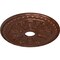 Ekena Millwork Bristol Ceiling Medallion (Fits Canopies up to 3 7/8"), 23 1/2"OD x 3 7/8"ID x 1"P, Copper Penny CM23BICPS - alternate 2